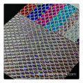 hot sale sample available holographic foil fabric stretch foil spandex fabric foil lycra fabric